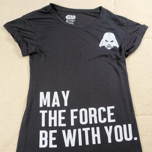 Star Wars Black "May the Force Be With You" Tee XS
